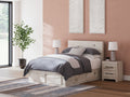Lawroy Light Natural Full Storage Bedroom Set with Nightstand