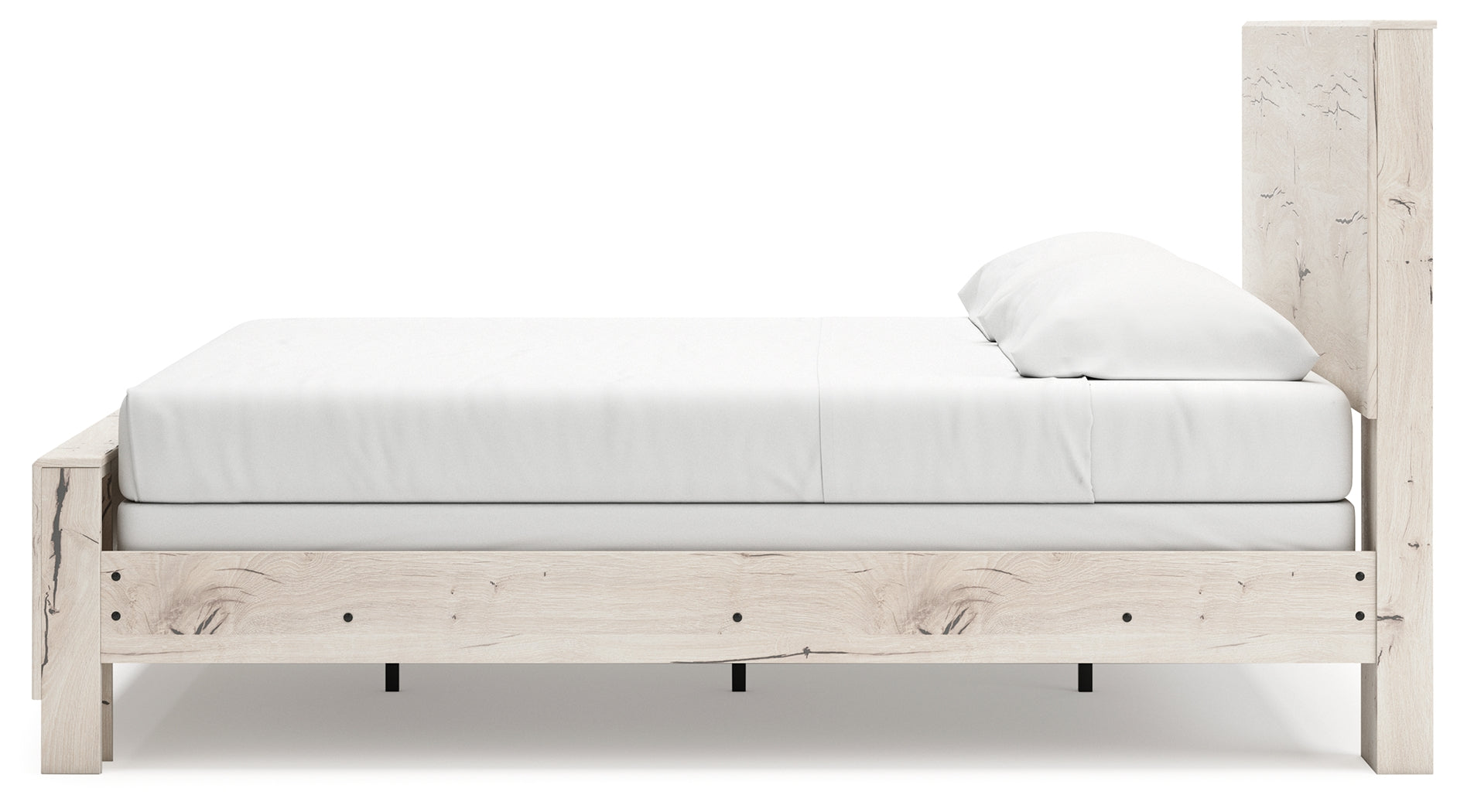 Lawroy Light King Panel Bedroom Set, Natural