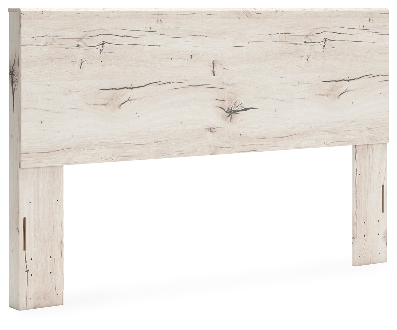Lawroy Light Natural King Panel Headboard & Dresser & Mirror