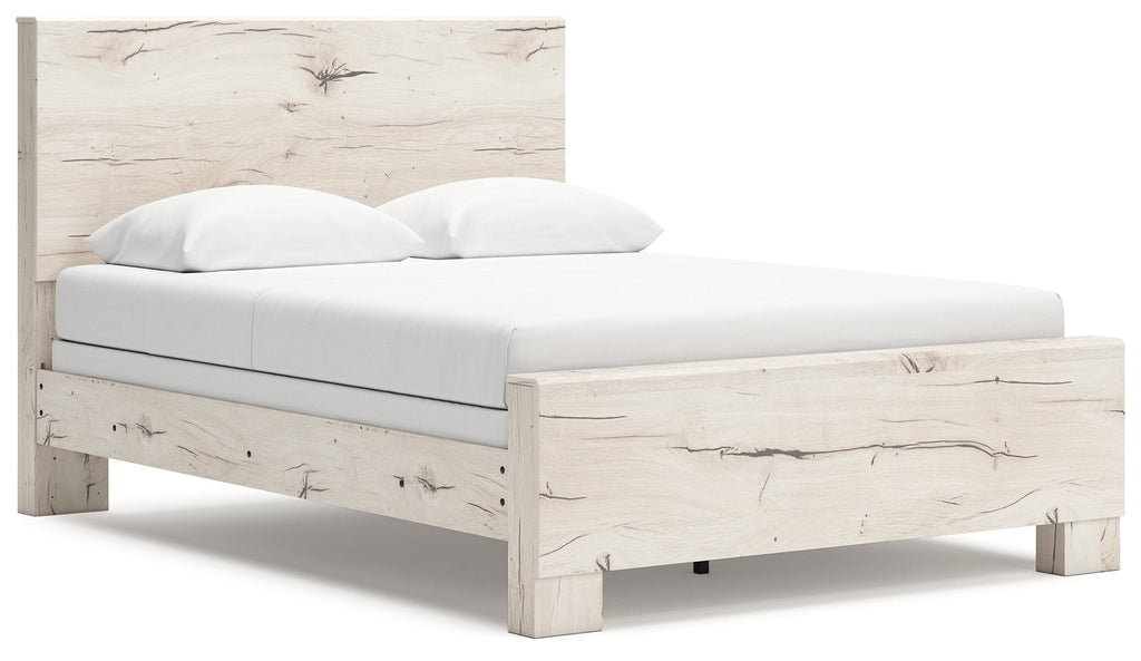 Lawroy Light Natural Queen Panel Bed