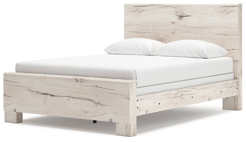 Lawroy Light Natural Queen Panel Bed