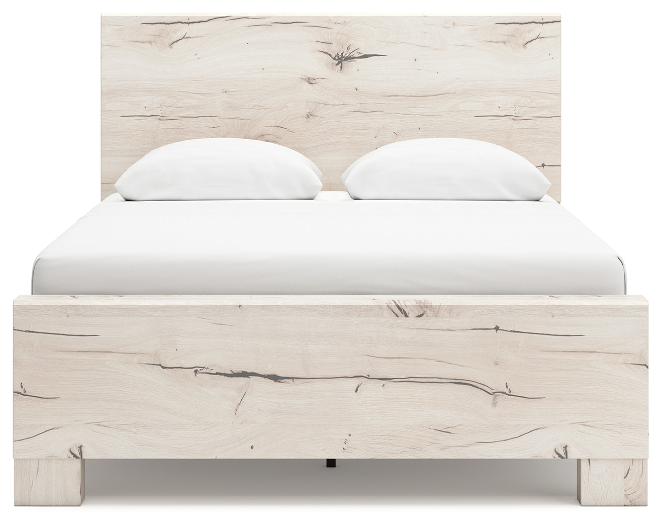 Lawroy Light Natural Queen Panel Bed