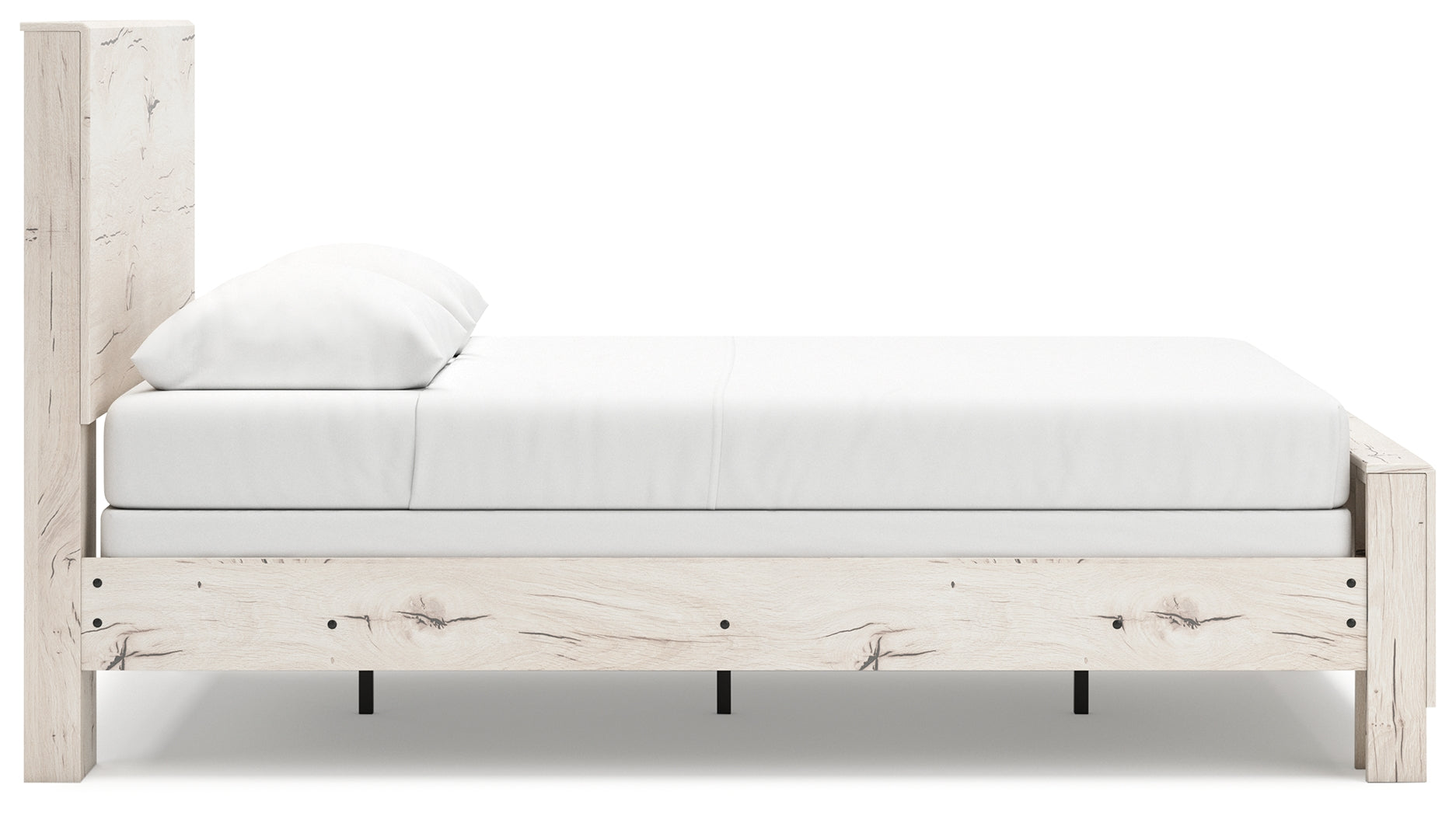 Lawroy Light Natural Queen Panel Bed