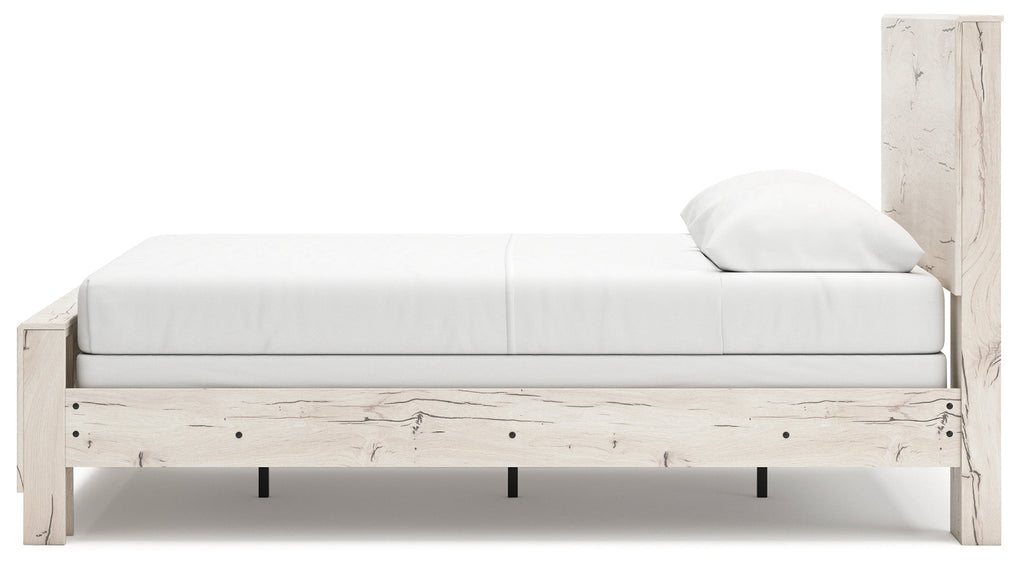 Lawroy Light Natural Queen Panel Bed