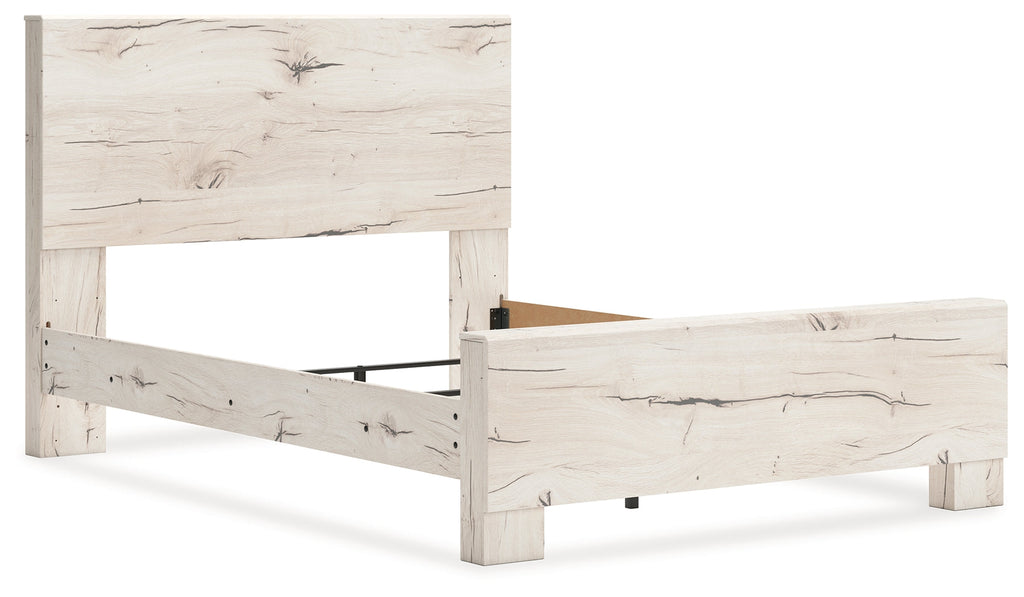 Lawroy Light Natural Queen Panel Bed