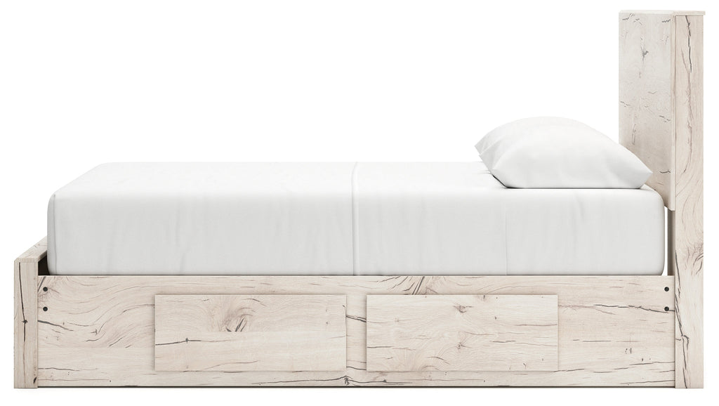 Lawroy Light Queen Panel Bed, Natural