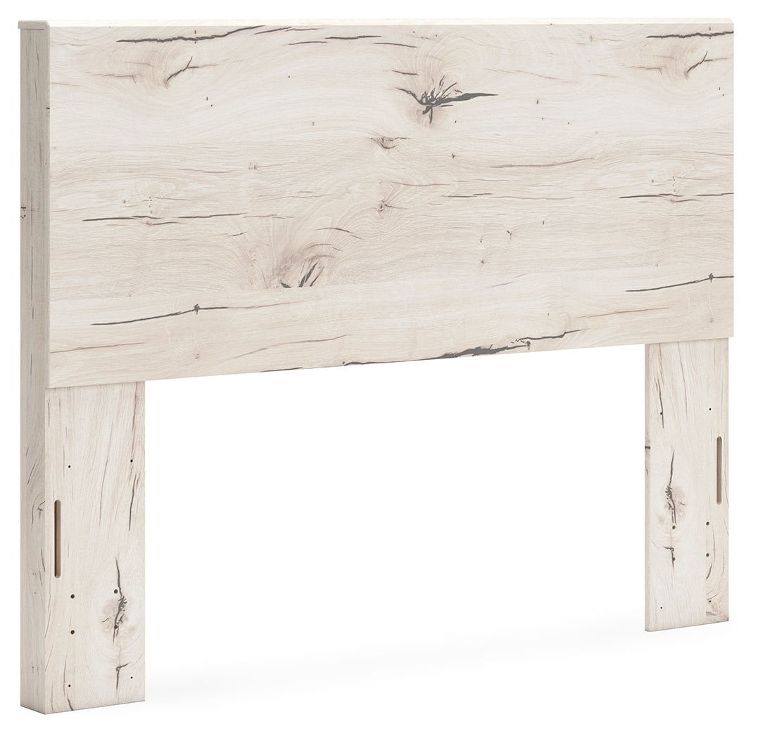 Lawroy Light Natural Queen Panel Headboard & Dresser & Mirror