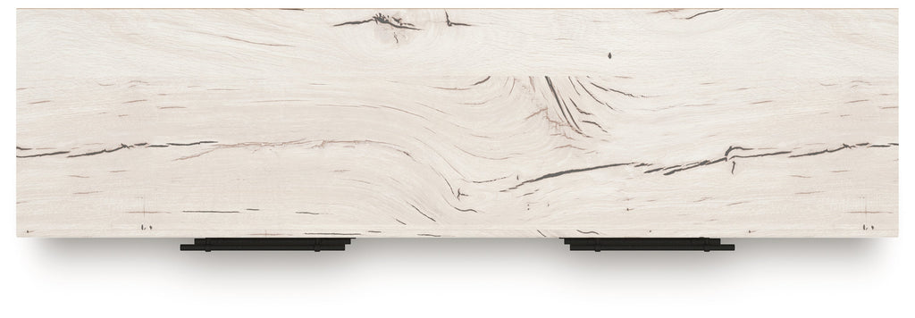 Lawroy Light Natural Queen Storage Bed & Dresser & Nightstand