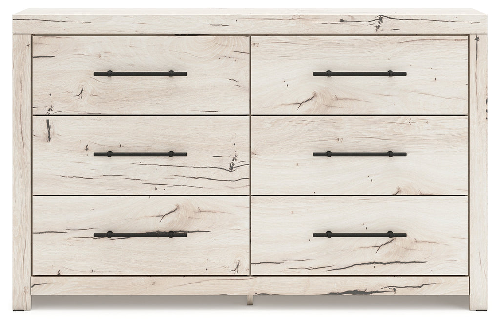 Lawroy Light Queen Storage Bedroom Set, Natural