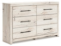 Lawroy Light Natural Six Drawer Dresser