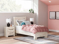 Lawroy Light Natural Twin Panel Youth Bed
