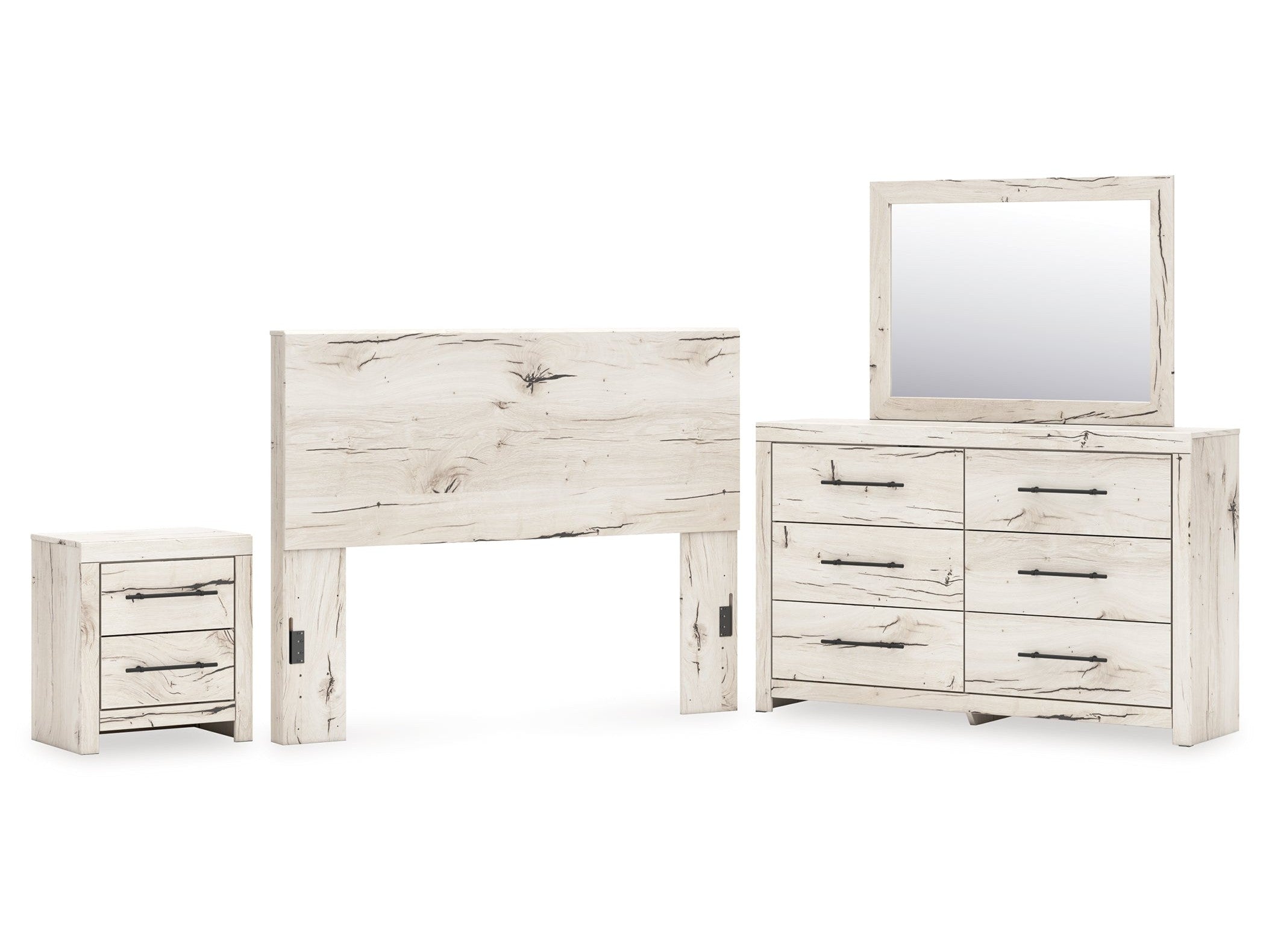 Lawroy Queen Panel Headboard, Dresser and Nightstand