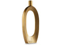 Lawtonville Antique Gold Finish Vase