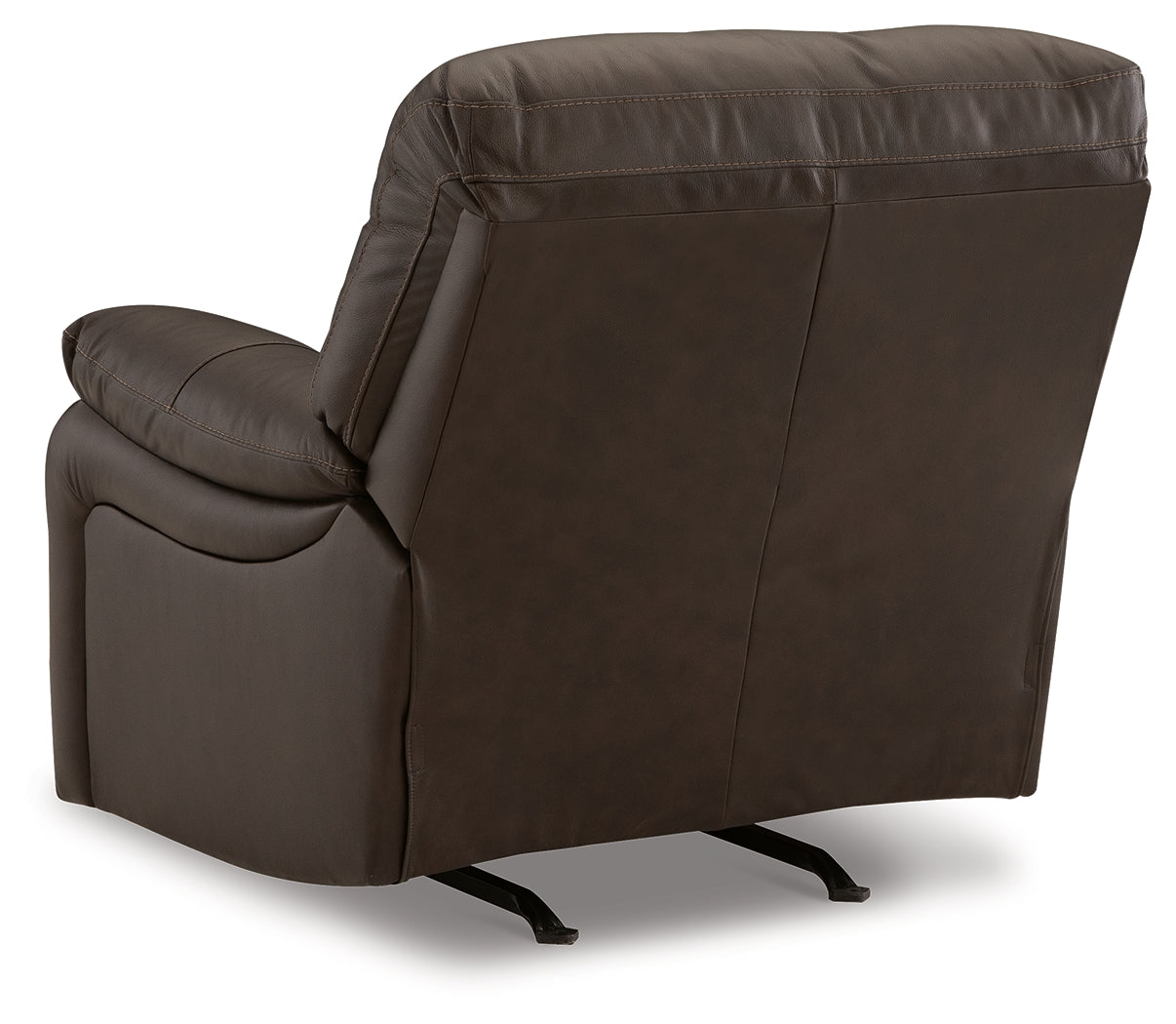 Leesworth Dark Brown Power Reclining Sofa, Loveseat and Recliner