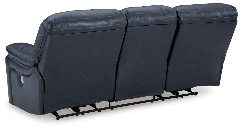Leesworth Ocean Power Reclining Sofa