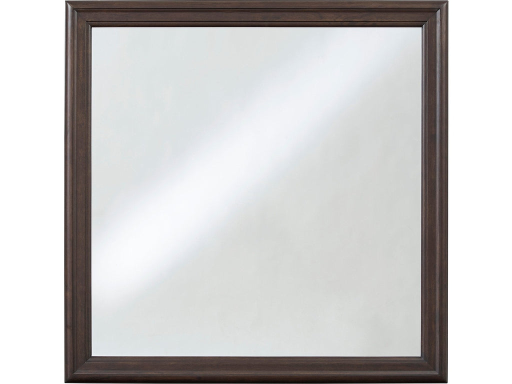 Leewarden Dark Brown Bedroom Mirror