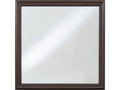 Leewarden Dark Brown Bedroom Mirror