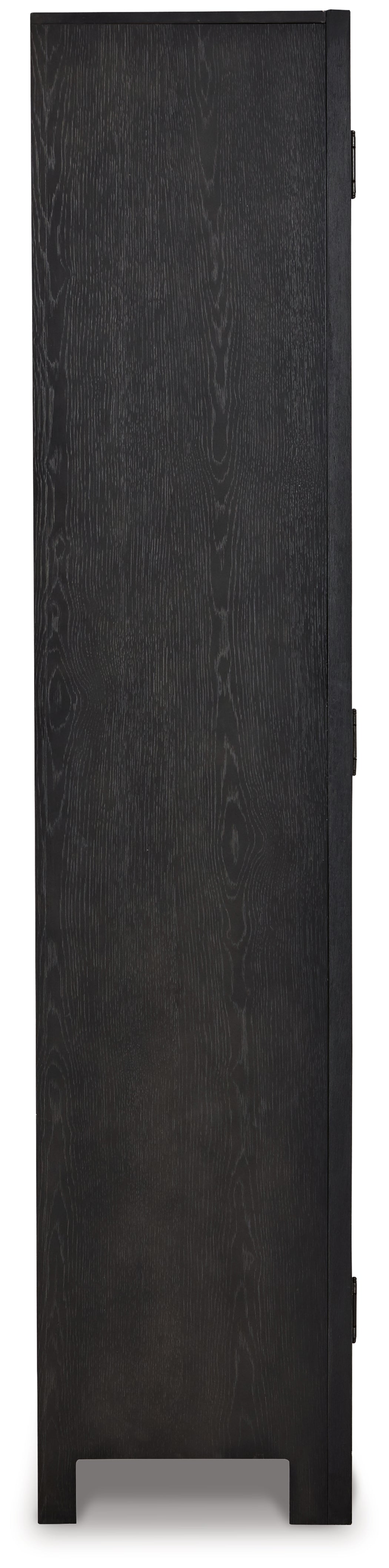 Lenston Black/Gray Tall Accent Cabinet