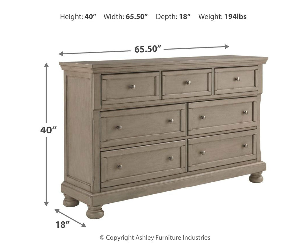 Lettner California King Panel Storage Bedroom Set