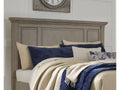 Lettner King/California King Panel HB, Light Gray