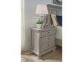 Lettner Light Gray Nightstand