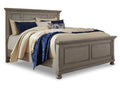 Lettner Queen Panel Bedroom Set, Light Gray