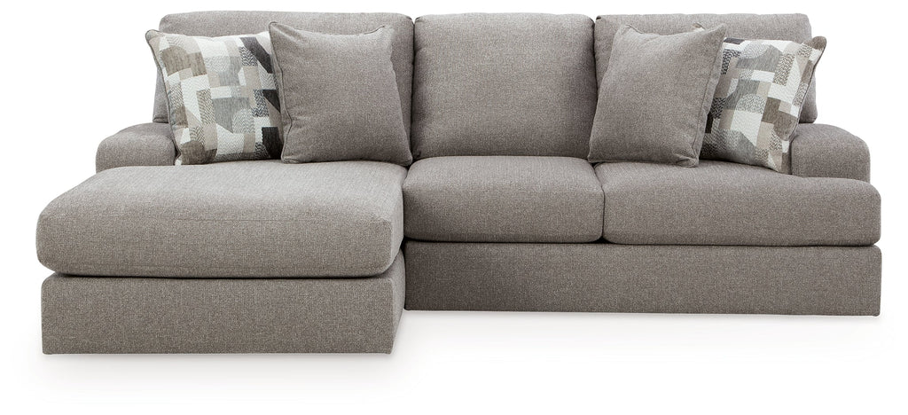 Lindon Smoke 2-Piece Sectional with Chaise