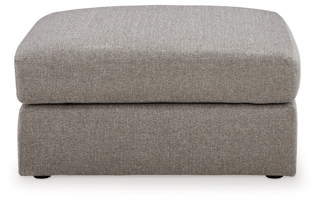 Lindon Smoke Oversized Accent Ottoman