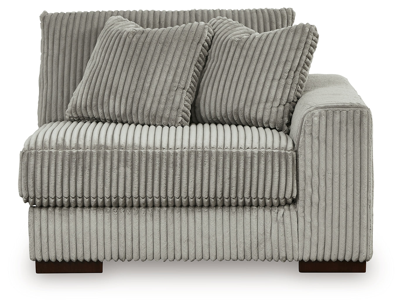 Lindyn Fog 2-Piece Sectional Sofa and Oversized Swivel Accent Chair