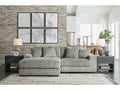 Lindyn Fog 2pc LAF Chaise Sectional