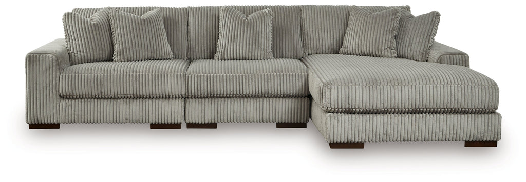 Lindyn Fog 3-Piece Sectional and Chair