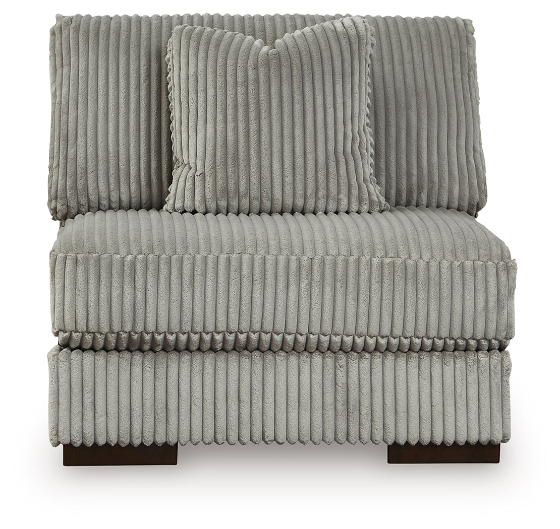 Lindyn Fog 3-Piece Sectional and Chair