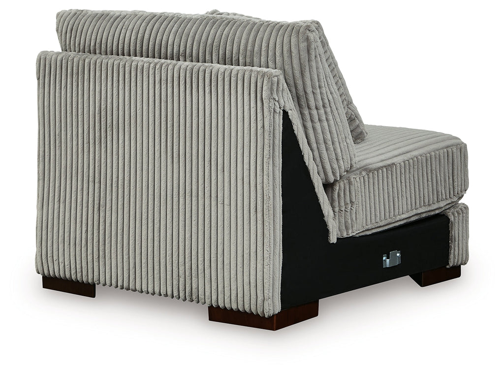 Lindyn Fog 3-Piece Sectional and Chair