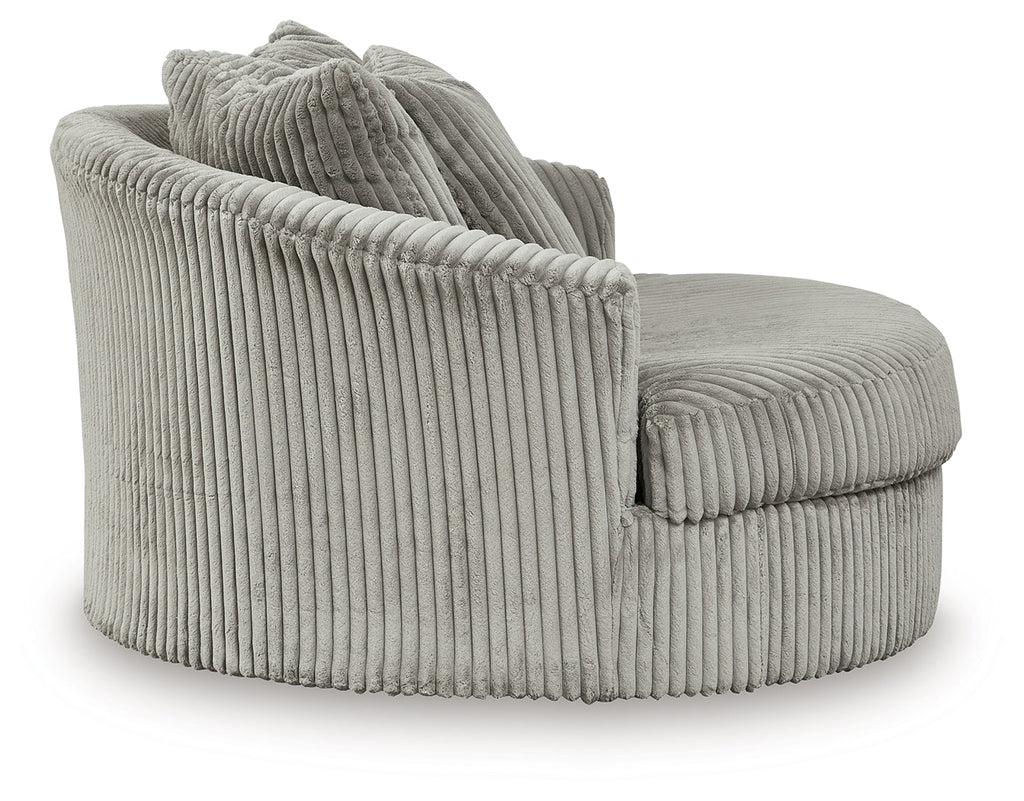Lindyn Fog 3-Piece Sectional and Chair