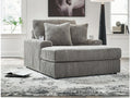 Lindyn Fog Chaise Lounge w/ 2 Cup Holders & USB Charging Port