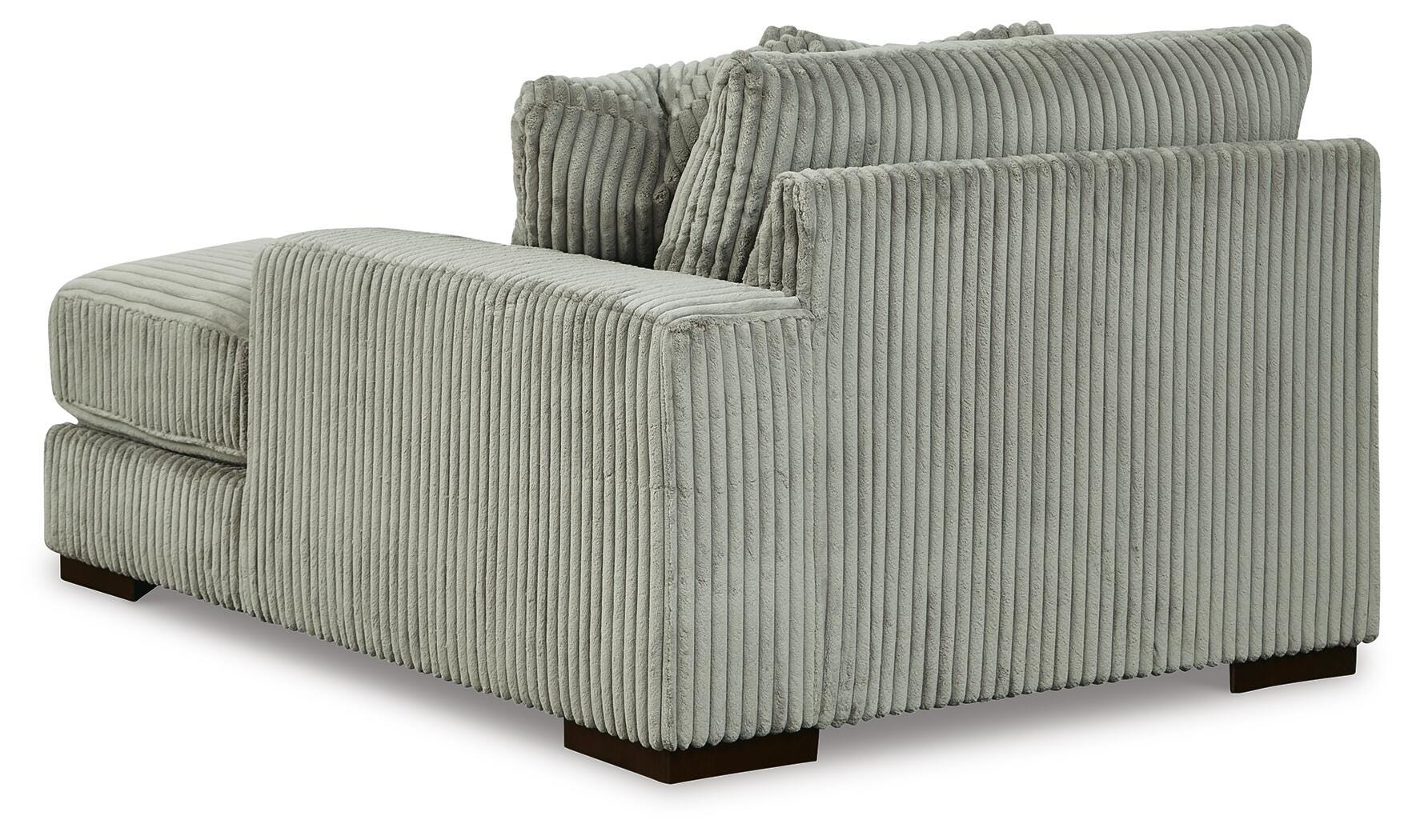 Lindyn Fog 4-Piece Sectional with Double Chaise