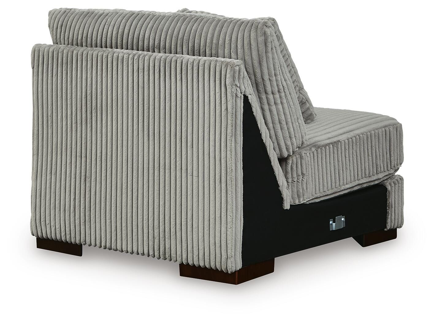 Lindyn Fog 4-Piece Sectional with Double Chaise