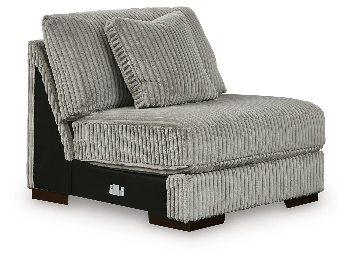 Lindyn Fog 4-Piece Sectional with Double Chaise
