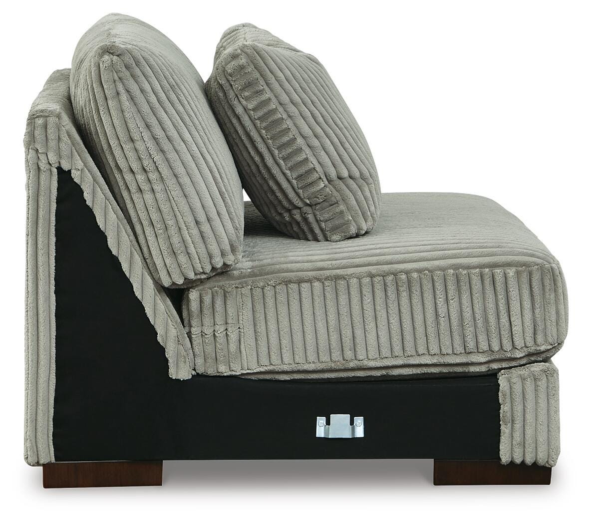 Lindyn Fog 4-Piece Sectional with Double Chaise