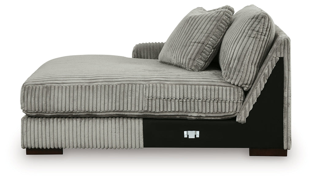Lindyn Fog 5-Piece Sectional and Ottoman