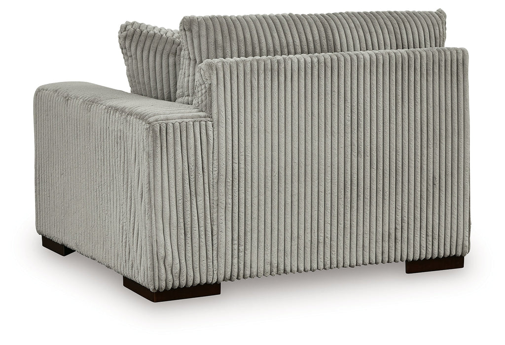 Lindyn Fog 5-Piece Sectional and Ottoman