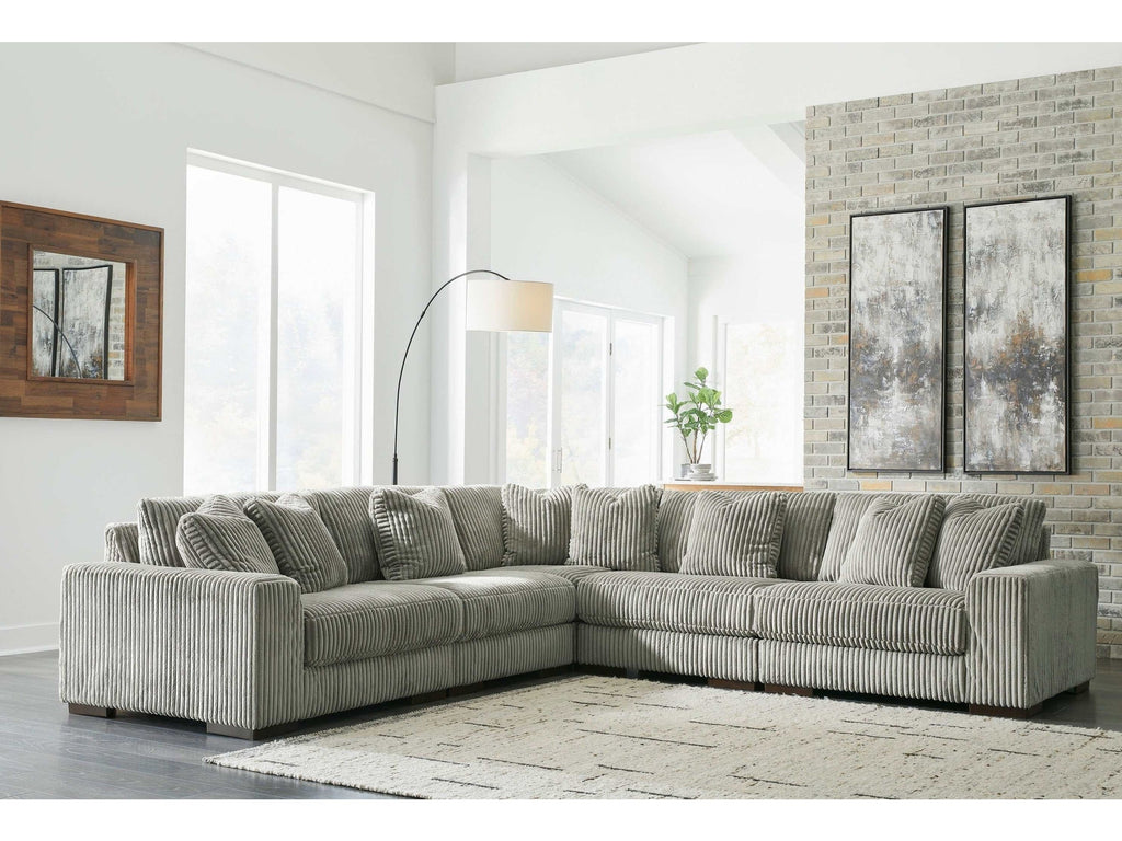 Lindyn Fog 5pc Symmetrical Sectional
