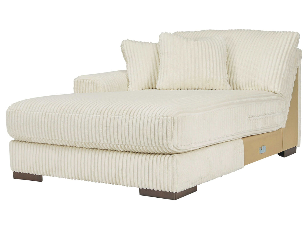 Lindyn Ivory 2pc LAF Chaise Sectional
