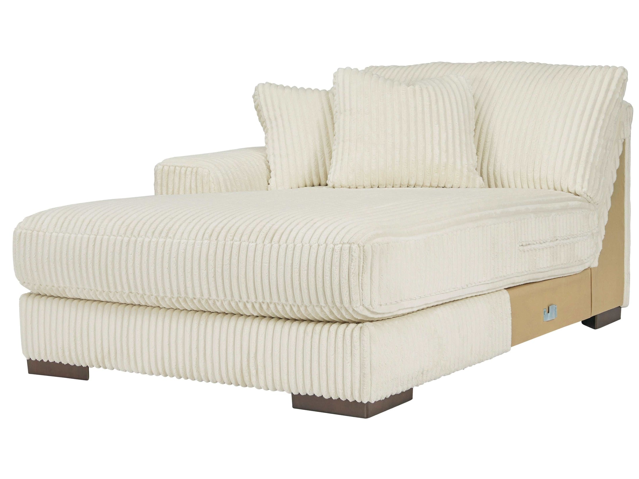 Lindyn Ivory 2pc LAF Chaise Sectional