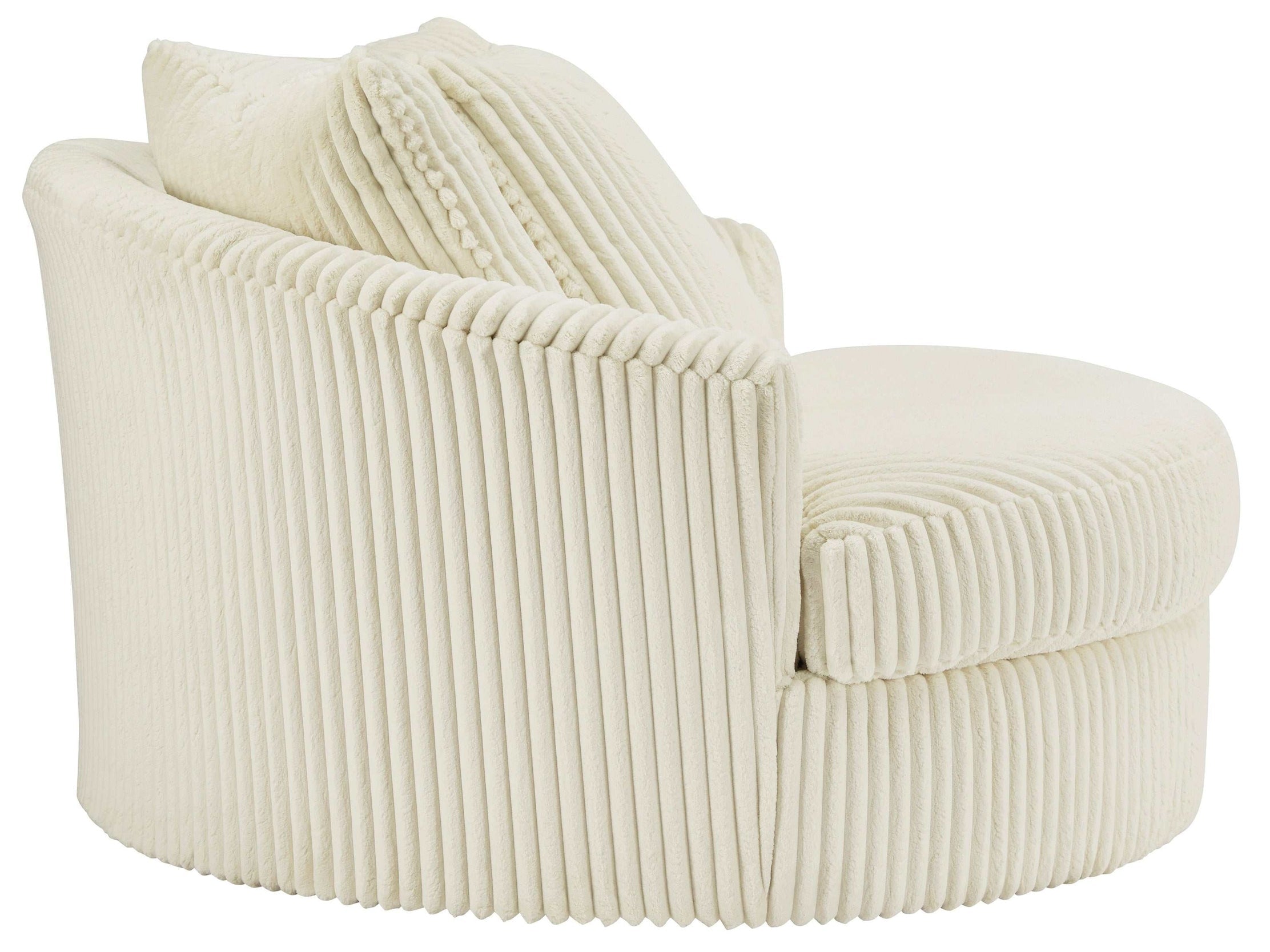 Lindyn Ivory 2pc LAF Chaise Sectional