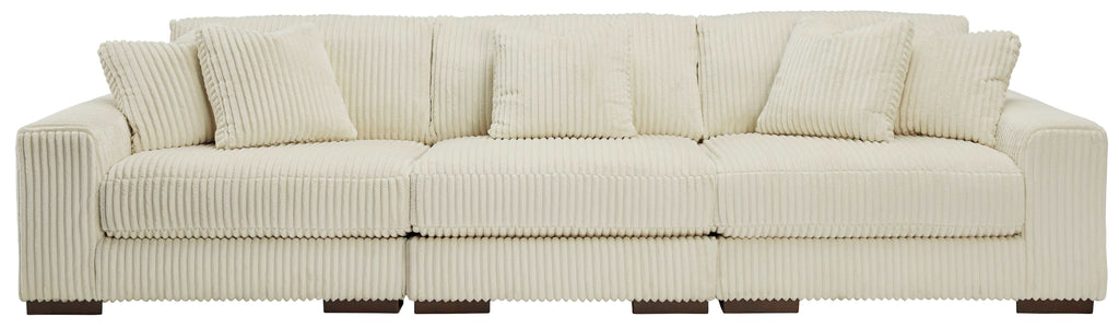 Lindyn Ivory 3pc Sectional Sofa