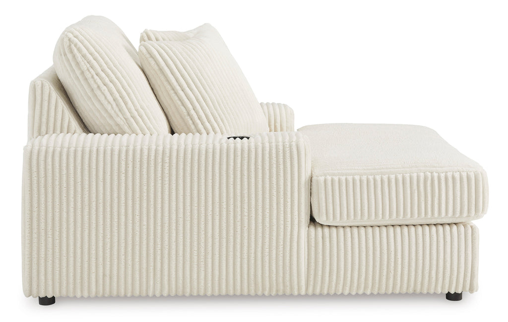 Lindyn Ivory 3pc Sectional Sofa