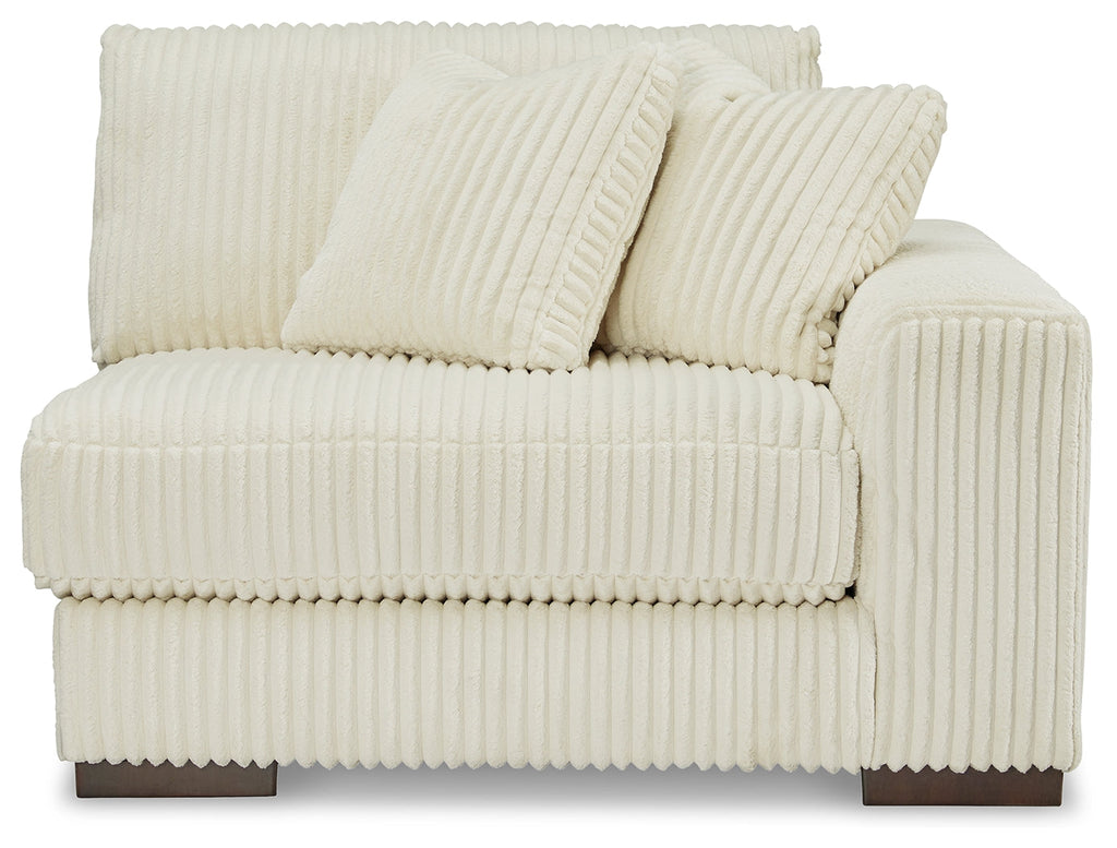 Lindyn Ivory 4-Piece Sectional with Chaise