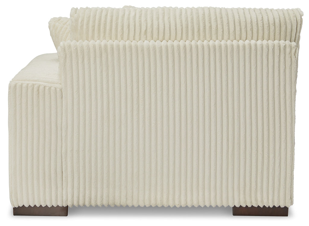 Lindyn Ivory 4-Piece Sectional with Chaise