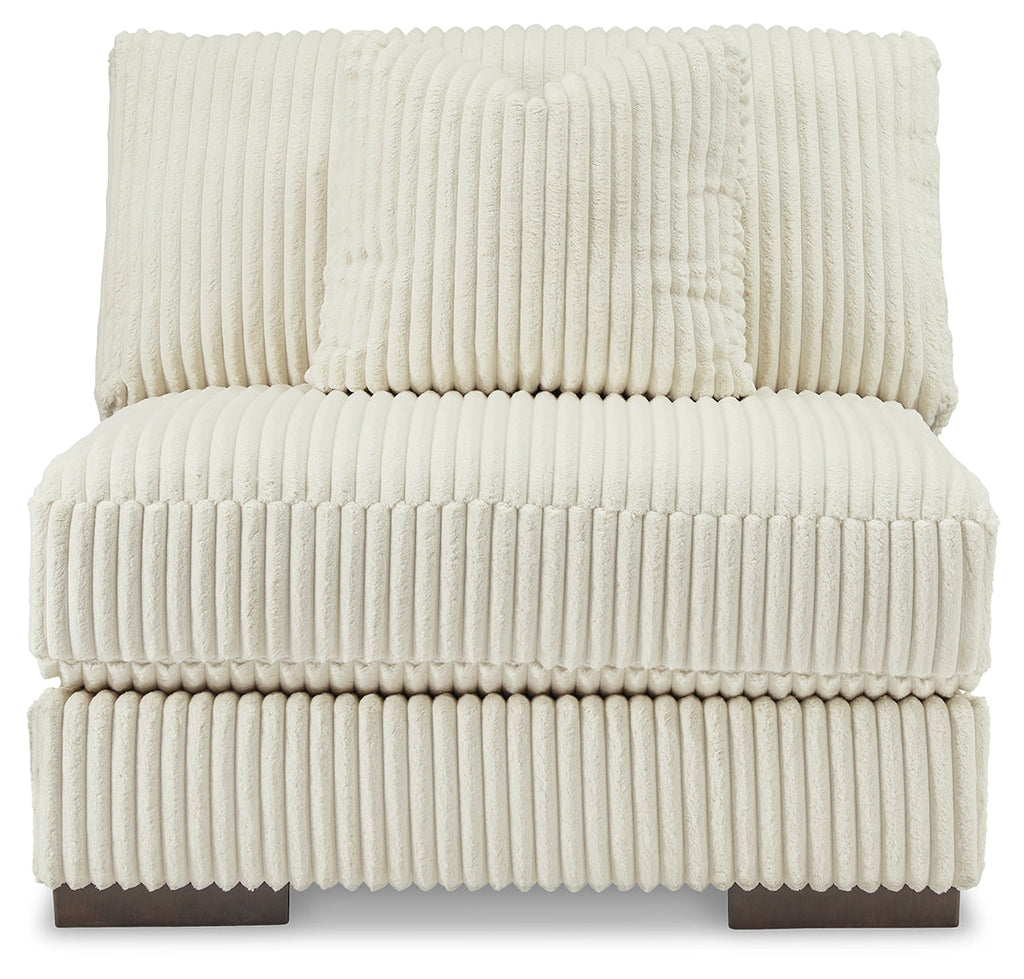 Lindyn Ivory 4-Piece Sectional with Chaise